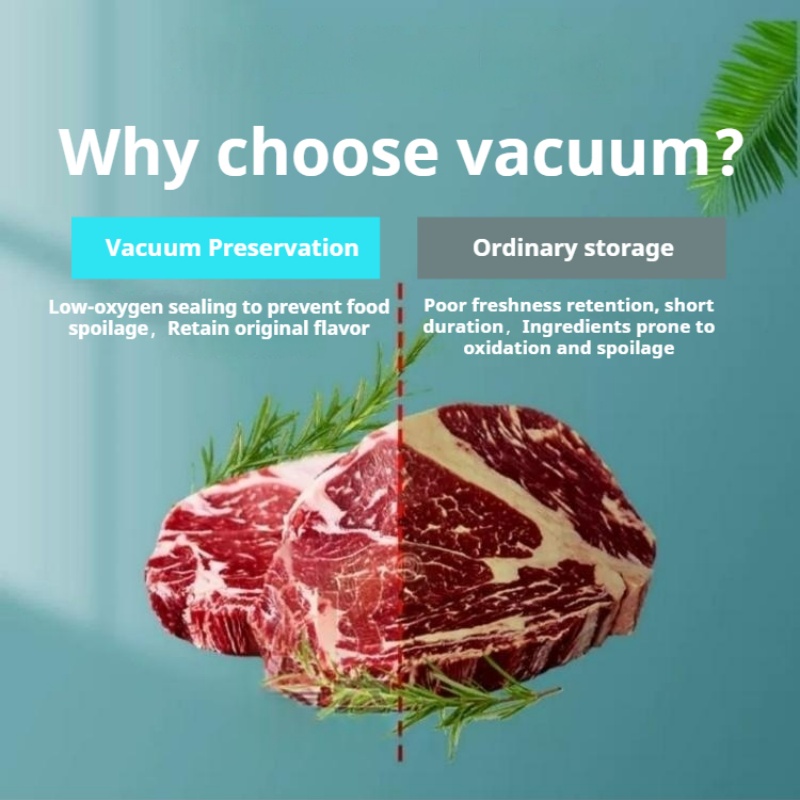 Food Vacuum Sealer Machine - Настольный камерный вакуумный упаковщик, коммерческая цифровая