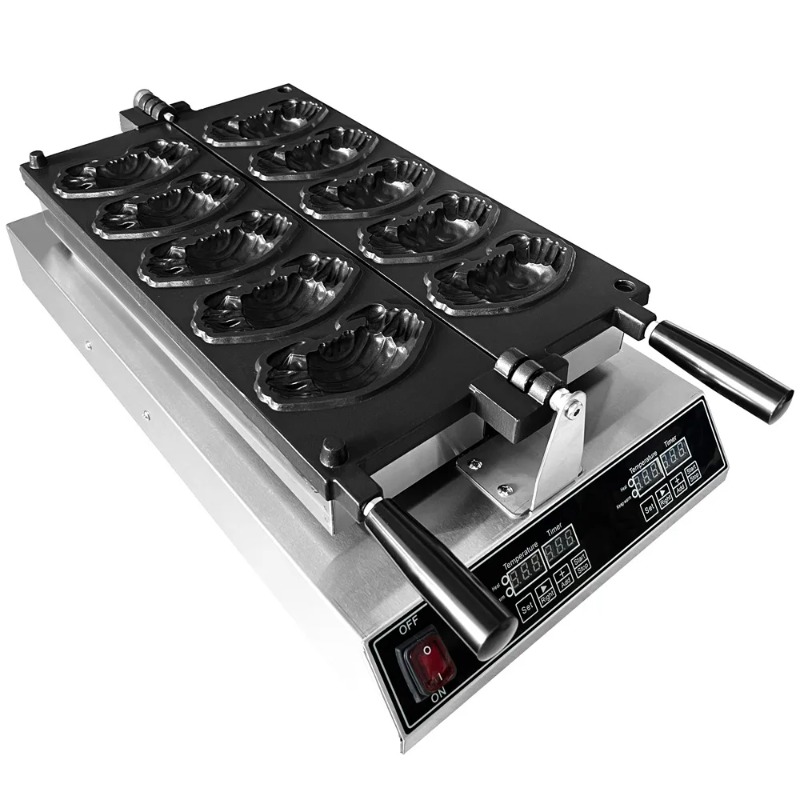 Mini Waffle Maker Machine - 【Хит продаж】Мини-вафельница для крабовых вафель 110В/220В,