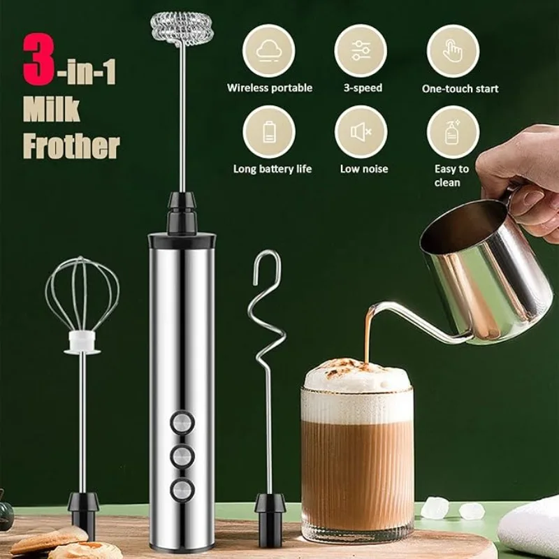Электрический ручной вспениват – обзор и цена Electric Milk Frother Handheld