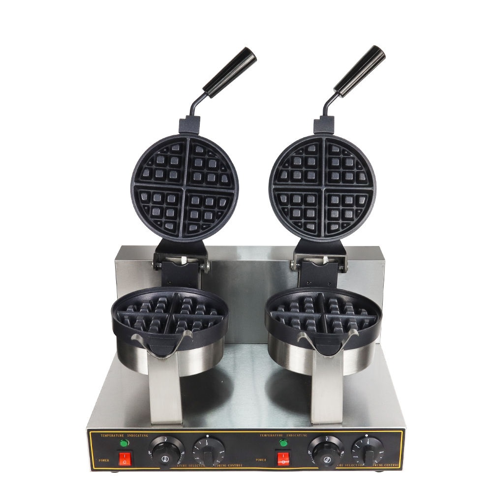 Двухэлектрическая мини-вафельн – обзор и цена Mini Waffle Maker Machine
